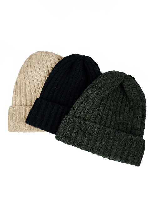 2573 Solid Tone Ribbed Beanie